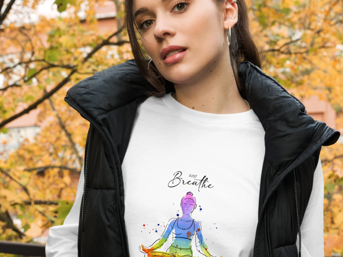 Just Breathe T shirt